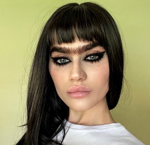 Sophia Hadjipanteli Is A Model Rocking Her Natural Face And Body Hair