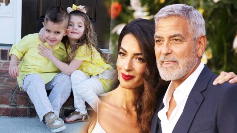 The Adorable Twins of George Clooney. - DailyWize